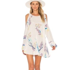 Free People Clear Skies Cold Shoulder Top